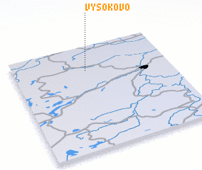 3d view of Vysokovo