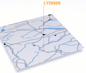 3d view of Lyskovo