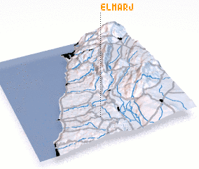 3d view of El Marj