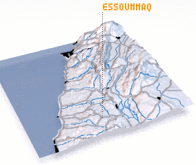 3d view of Es Soummâq