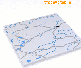 3d view of Staraya Gorka