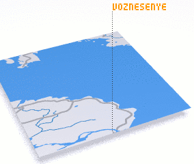 3d view of Voznesen\