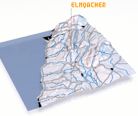 3d view of El Mqâcher