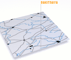 3d view of Rakitnaya