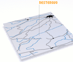 3d view of Nesterovo