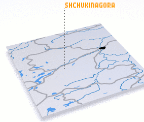 3d view of Shchukina Gora