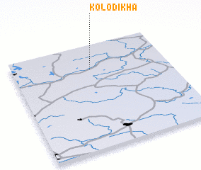 3d view of Kolodikha