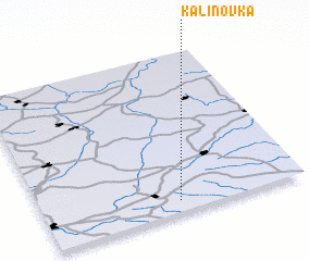 3d view of Kalinovka