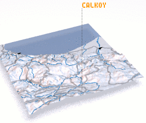 3d view of Çalköy