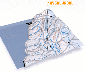 3d view of Mays al Jabal