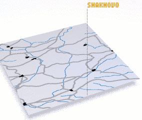 3d view of Shakhovo