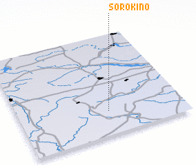 3d view of Sorokino