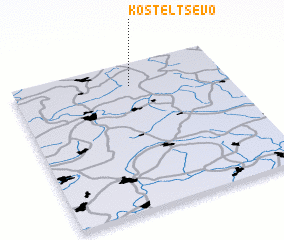 3d view of Kostel\