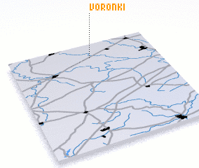 3d view of Voronki