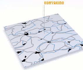 3d view of Komyakino