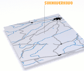 3d view of Sukhoverkovo