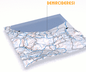 3d view of Demircideresi