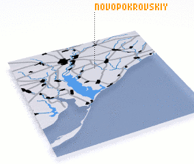 3d view of Novo-Pokrovskiy