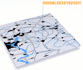 3d view of Novo-Alekseyevskiy