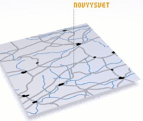 3d view of Novyy Svet