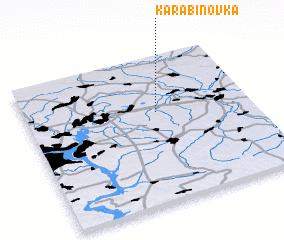 3d view of Karabinovka