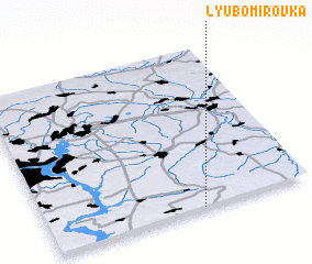 3d view of Lyubomirovka