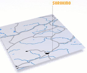3d view of Sorokino