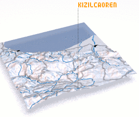 3d view of Kızılcaören