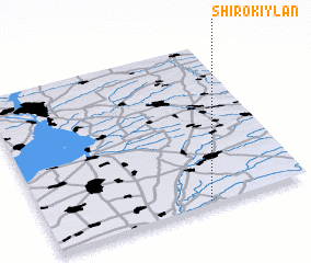 3d view of Shirokiy-Lan