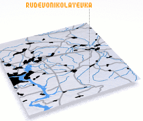 3d view of Rudevo-Nikolayevka