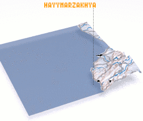 3d view of Ḩayy Mār Zakhyā