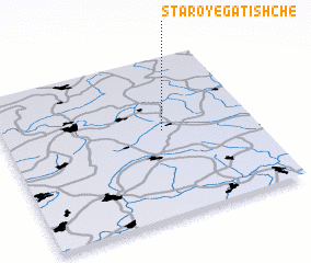 3d view of Staroye Gatishche