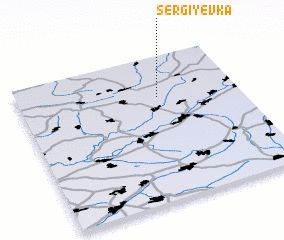 3d view of Sergiyevka