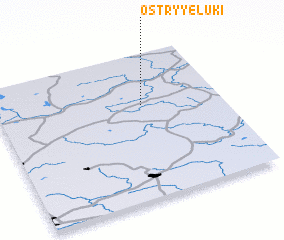 3d view of Ostryye Luki