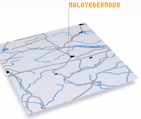 3d view of Maloye Dernovo