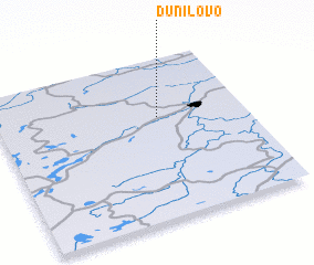 3d view of Dunilovo
