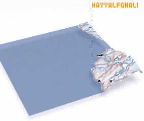 3d view of Ḩayy al Fghālī