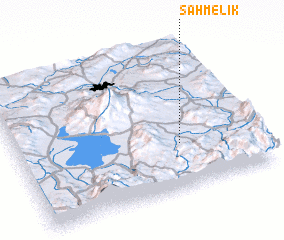 3d view of Şahmelik