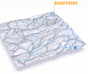 3d view of Aşağıtekke