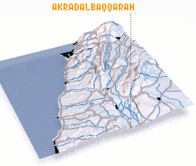 3d view of Akrād al Baqqārah