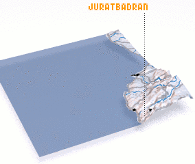 3d view of Jūrat Badrān