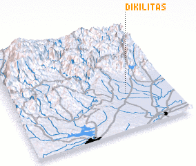 3d view of Dikilitaş