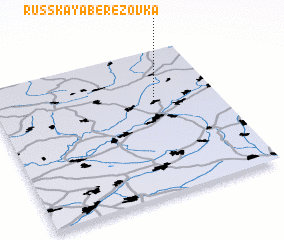 3d view of Russkaya Berëzovka