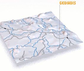 3d view of Gedī Ādīs