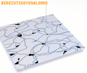 3d view of Berezutskoye na Lomne