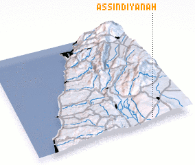 3d view of As Sindiyānah