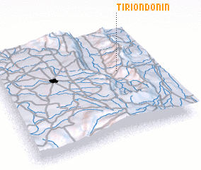 3d view of Tiriondonin