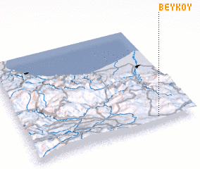 3d view of Beyköy