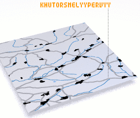 3d view of Khutor Smelyy Pervyy