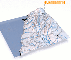 3d view of El Habbârîyé